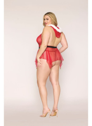 Costume mère noël grande taille 3 pièces - DG13530XCOS